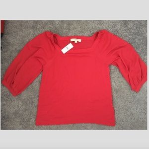 Ann Taylor Loft 3/4 Sleeve Loose Blouse - NWT